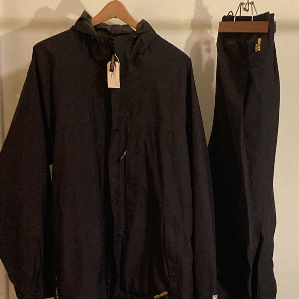 Mens XL Bass Pro Shops Guide Wear Rainy River Parks. Gore-Tex Paclite.